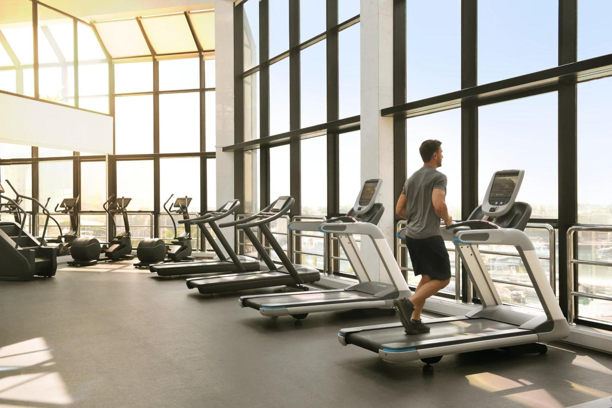 Отель Intercontinental Abu Dhabi By Ihg Экстерьер фото The gym at the 1000 Museum